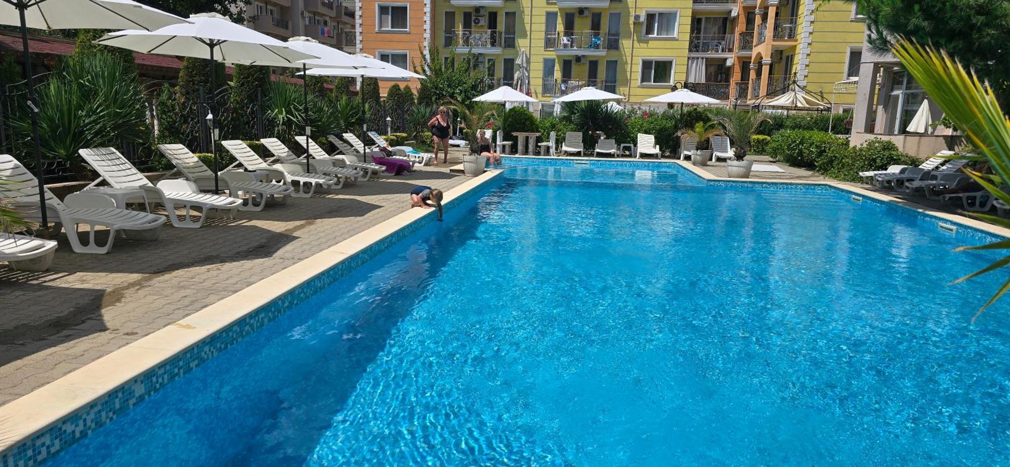 Vanilla Garden Apartments Sunny Beach Exterior photo